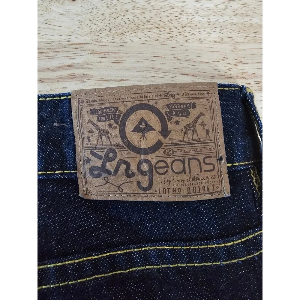 LRG Core Collection Classic 47 Fit Jeans Men's Size‎ 38 Dark Wash Loose Taper